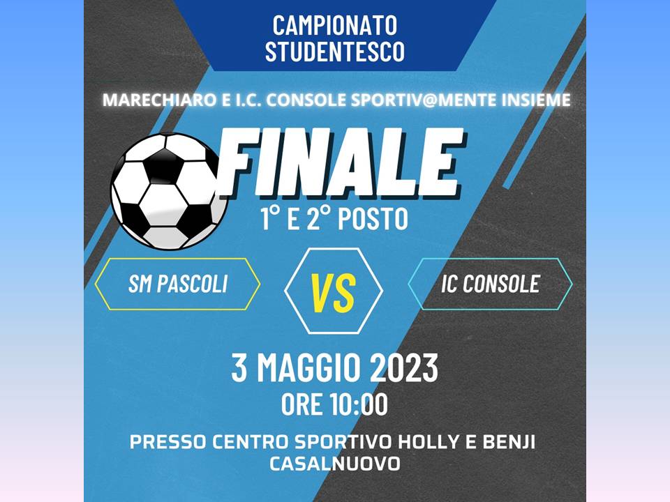 Campionato studentesco 3 maggio 2023 